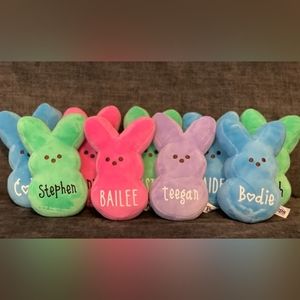Personalized Easter Peeps Plushes